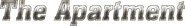 Logo of The Apartment image size 972x138