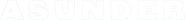 Logo of Asunder image size 2356x249
