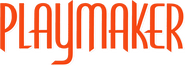 Logo of Playmaker image size 2318x827