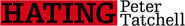 Logo of Hating Peter Tatchell image size 537x75