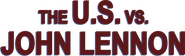Logo of The U.S. vs. John Lennon image size 785x238