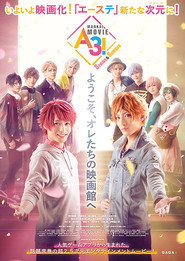 MANKAI MOVIE「A3!」 SPRING & SUMMER poster