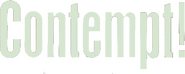 Logo of Contempt image size 782x312