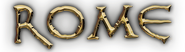Logo of Rome image size 1384x390