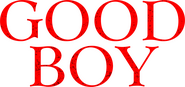 Logo of Good Boy image size 2499x1178