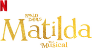 Logo of Roald Dahl's Matilda the Musical image size 536x283