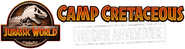 Logo of Jurassic World Camp Cretaceous: Hidden Adventure image size 783x207