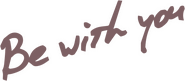 Logo of Be with You image size 1231x540