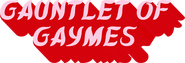 Logo of Gauntlet of Gaymes image size 3314x1126