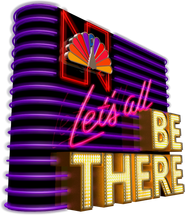 Logo of The NBC All Star Hour: Let's All Be There image size 832x966