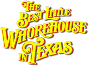 Logo of The Best Little Whorehouse in Texas image size 392x293