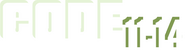 Logo of Code 11-14 image size 800x217