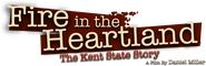 Logo of Fire in the Heartland: Kent State, May 4, and Student Protest in America image size 1245x405