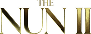 Logo of The Nun II image size 3421x1284