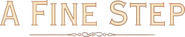Logo of A Fine Step image size 943x189