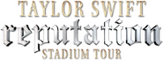 Logo of Taylor Swift: Reputation Stadium Tour image size 493x180