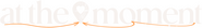 Logo of At the Moment image size 1276x177