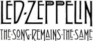 Logo of Led Zeppelin - The Song Remains the Same image size 784x344
