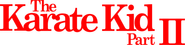 Logo of The Karate Kid Part II image size 1660x407