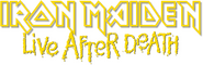 Logo of Iron Maiden: Live After Death image size 791x256