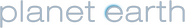 Logo of Planet Earth image size 783x118