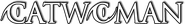 Logo of Catwoman image size 778x100