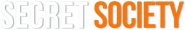 Logo of Secret Society image size 1211x199