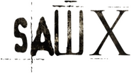 Logo of Saw X image size 418x233