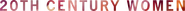 Logo of 20th Century Women image size 4308x255