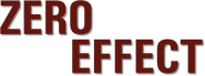Logo of Zero Effect image size 791x295