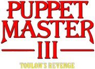 Logo of Puppet Master III image size 409x298