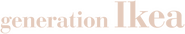 Logo of Generation Ikea image size 625x115