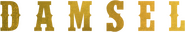 Logo of Damsel image size 1273x217