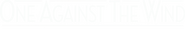 Logo of One Against the Wind image size 946x146
