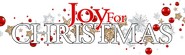 Logo of Joy for Christmas image size 1787x530