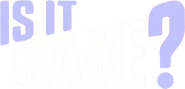 Logo of Is It Cake? image size 576x276