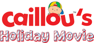 Logo of Caillou's Holiday Movie image size 3556x1639