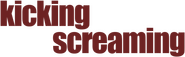 Logo of Kicking and Screaming image size 1278x392