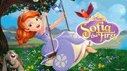 Backdrop of Sofia the First image size 3840x2160