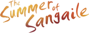 Logo of The Summer of Sangaile image size 1337x497