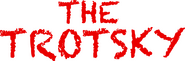 Logo of The Trotsky image size 1801x591