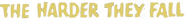 Logo of The Harder They Fall image size 448x51