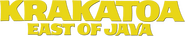 Logo of Krakatoa, East of Java image size 391x76