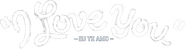 Logo of I Love You image size 851x225