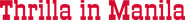 Logo of Thrilla in Manila image size 1885x205