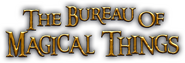 Logo of The Bureau of Magical Things image size 1699x581