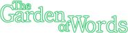 Logo of The Garden of Words image size 1278x339
