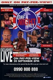 Poster of WWE One Night Only image size 500x750