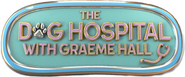 Logo of The Dog Hospital with Graeme Hall image size 996x416