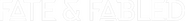 Logo of Fate & Fabled image size 680x77